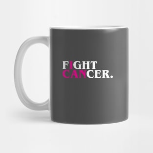 Fight Cancer (I Can), Pink Mug